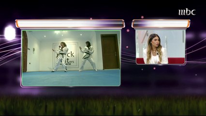 الآغا يسأل أمل باعطية والمها باهديلة عن الطموحات والصعوبات والأهداف في مجالهما الرياضي