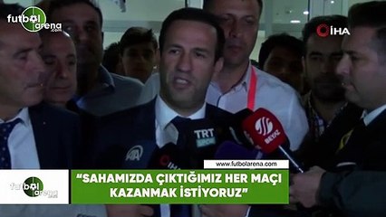 Adil Gevrek: "Sahamızda çıktığımız her maçı kazanmak istiyoruz"