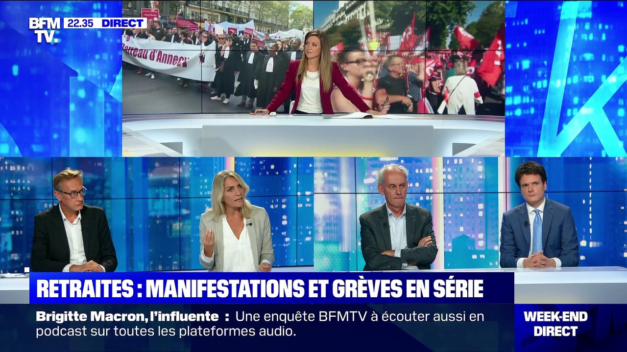 Réforme des retraites: manifestations et grèves en série - 22/09
