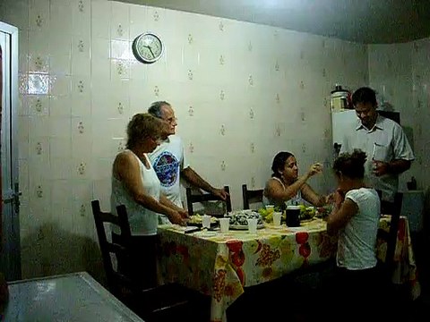 KLEYTON E FERNANDA NA COMEMORAÇÃO DE OSMILTON E MARLY 2009