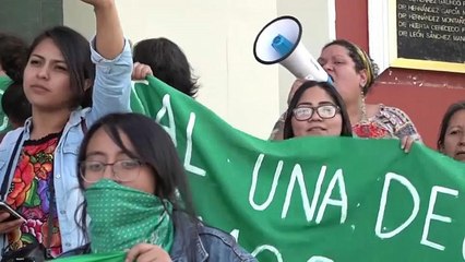 Download Video: Oaxaca se convierte en el segundo Estado de México en despenalizar el aborto