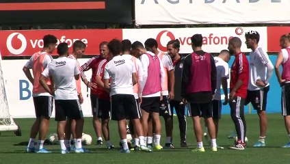 Beşiktaş'ta Trabzonspor maçı hazırlıkları sürüyor