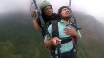 Paragliding India Funny video- scared man- very funny must watch till end