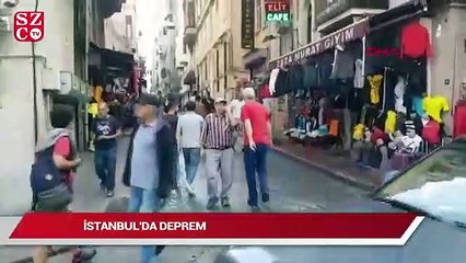 İstanbul'da deprem