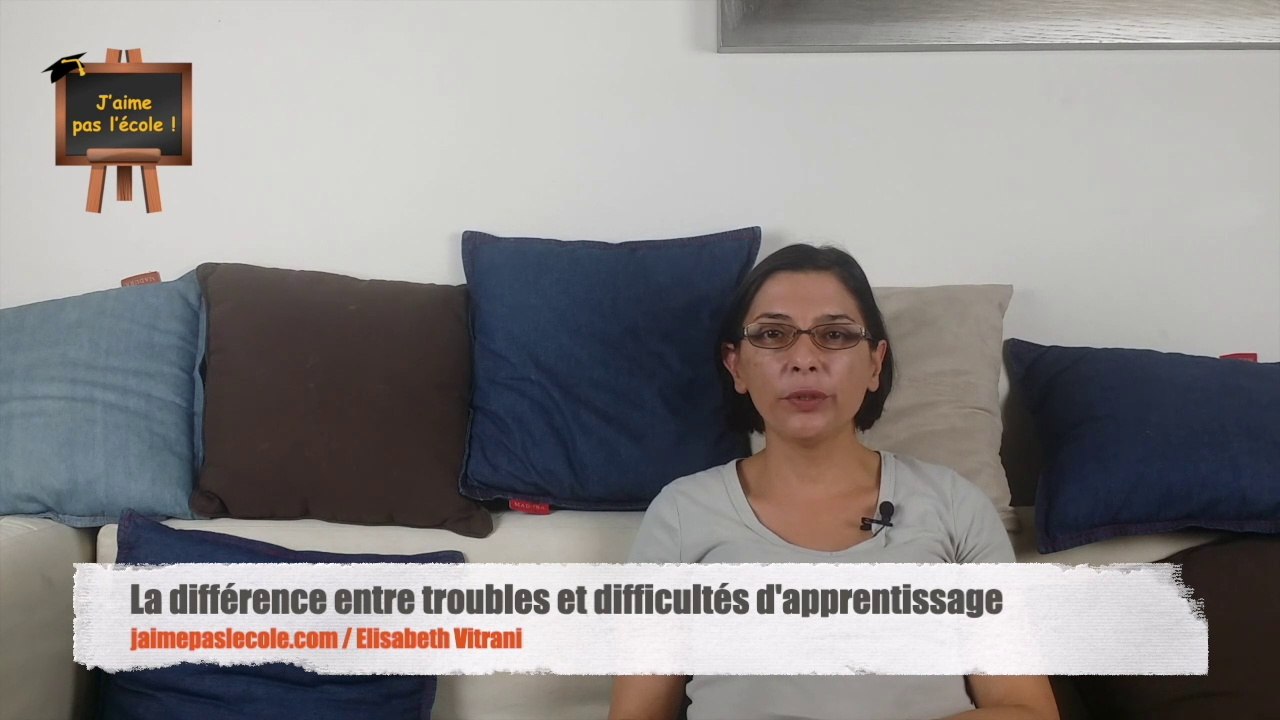 Difficultés et Troubles d'apprentissage