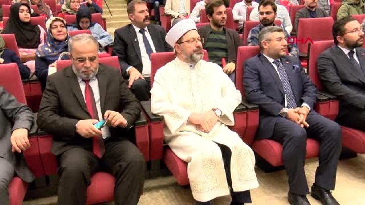 Ankara diyanet işleri başkanı diyanet olarak 111 ülkeden öğrenci kabul ettik