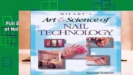 Full E-book  Milady s Art and Science of Nail Technology  For Kindle