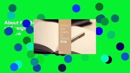 About For Books  Building: 3,000 Years of Design, Engineering and Construction  Review