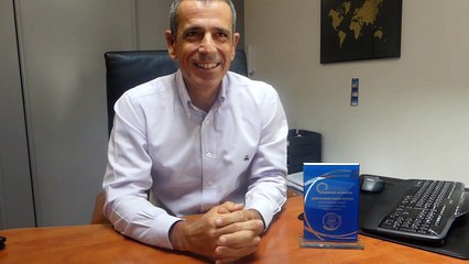 Castries :  Jean-François Aguado, président de l'association La marche nordique Castries