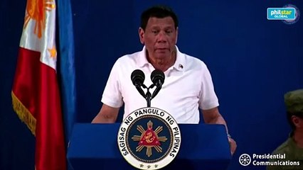 When creatures bug Duterte before hundreds of people