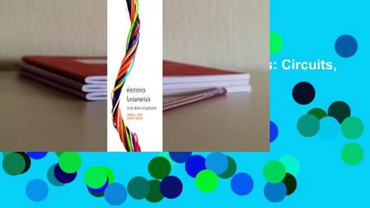 Full E-book  Electronics Fundamentals: Circuits, Devices & Applications  Review