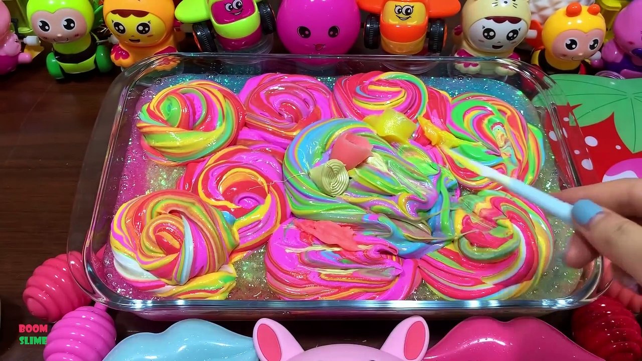 Relaxing with Piping Bags !! Mixing Random Things Into Slime !! Satisfying Slime Smoothie #659