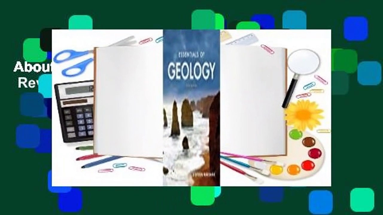 About For Books  Essentials of Geology  Review