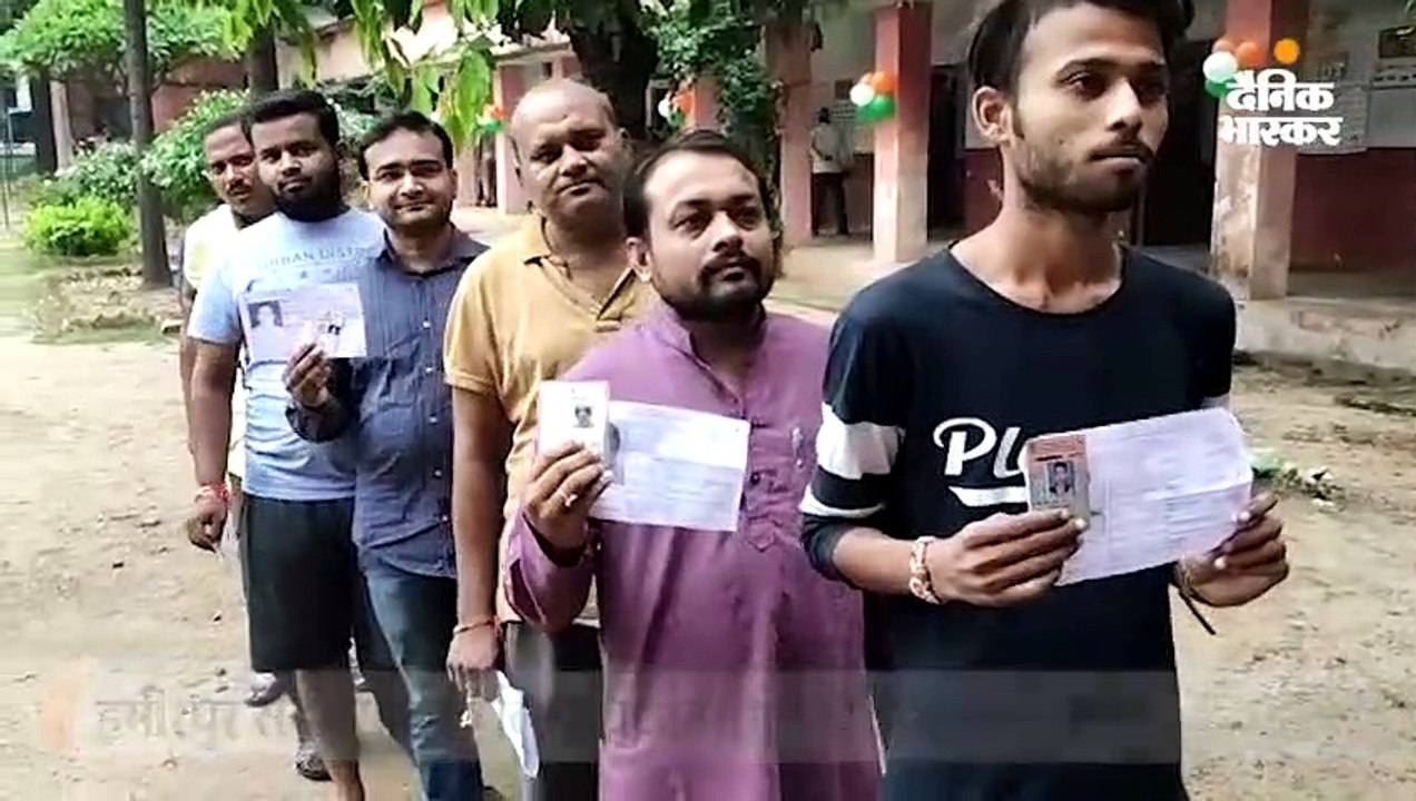 हमीरपुर विधानसभा में मतदान जारी, 11 बजे तक 13.6...