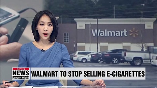 Walmart stops selling e-cigarettes; S. Korea warns against vaping