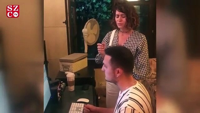 Belçim Bilgin Behzat Ç. için stüdyoda