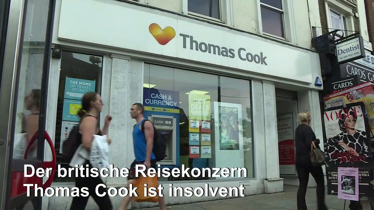 Thomas Cook ist pleite - Condor-Flüge finden statt