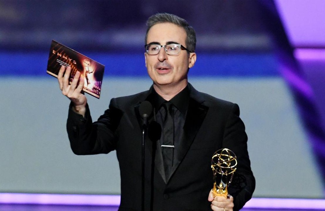 John Oliver wins Emmy for fourth year