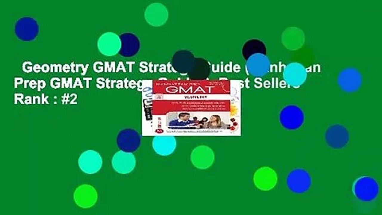 Geometry GMAT Strategy Guide (Manhattan Prep GMAT Strategy Guides)  Best Sellers Rank : #2