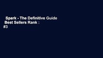 Spark - The Definitive Guide  Best Sellers Rank : #3