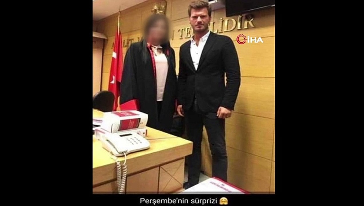 Kıvanç Tatlıtuğ ile fotoğraf çektiren kadın hakim mazeret iznine ayrıldı