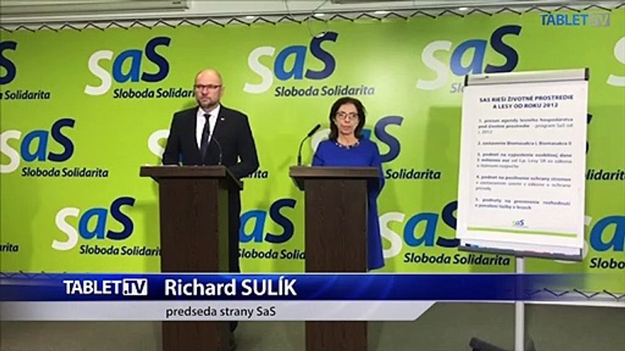 ZÁZNAM: TK strany Sloboda a Solidarita