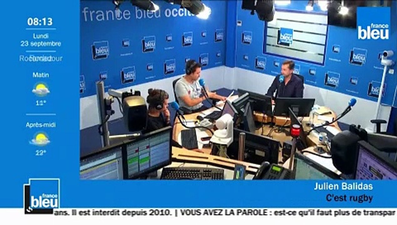 C'EST RUGBY -  "Je n'ai jamais autant aimé mettre mon réveil à 6h du matin", avoue  Julien Balidas