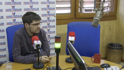 El secretario general de Podemos-Euskadi, Lander Martínez