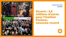 Zevent : 3,5 millions d'euros pour l'Institut Pasteur, nouveau record