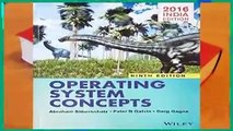 [Read] Operating System Concepts, 9Ed  For Kindle