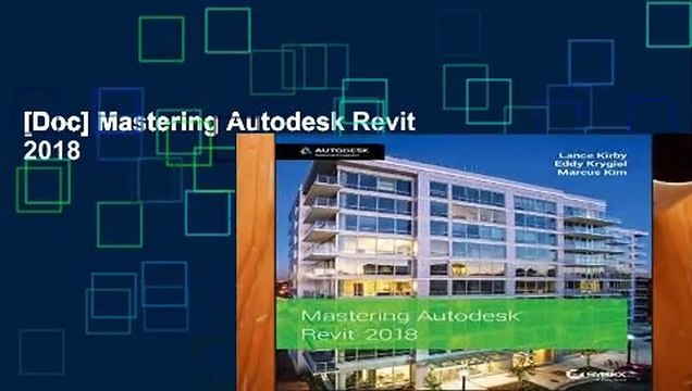 [Doc] Mastering Autodesk Revit 2018