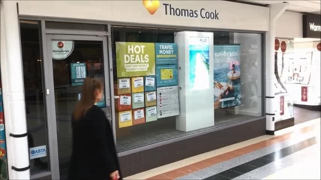 Thomas Cook stores close across North East