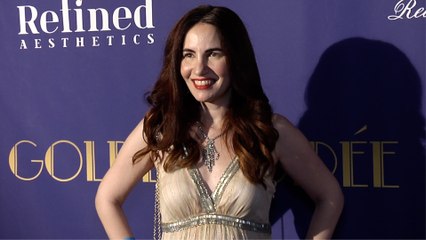 Vida Ghaffari 2019 Golden Soiree Emmy Celebration Red Carpet