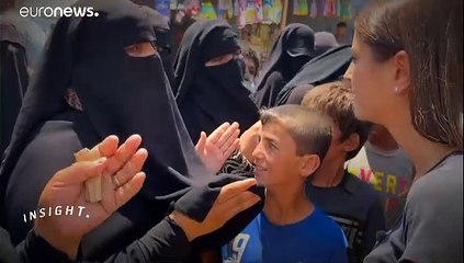 A l'intérieur du camp Al Hawl, à la rencontre des familles de Daesh