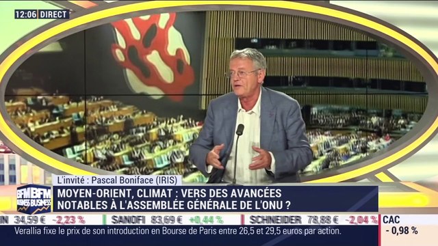 Moyen-Orient, climat: vers des avancées notables à l'assemblée générale de l'ONU ? - 23/09