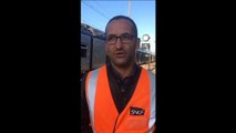 Alexandre, conducteur SNCF, a participé à la journée sécurité à la gare d'Ambérieu