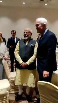 అమెరికా సెనేటర్ భార్యకు మోడీ సారీ.. ఎందుకో తెలుసా..!!! (వీడియో)