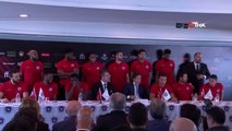 Bahçeşehir Koleji yeni transferlerini basına tanıttı