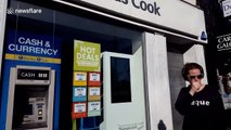 North London Thomas Cook branch closed as company goes bust