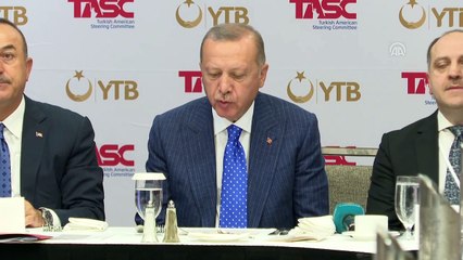 Cumhurbaşkanı Erdoğan, ABD'deki Müslüman toplumu temsilcileri ile buluştu - ANKARA