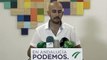 Podemos Andalucía propone ir por separado a las elecciones 10-N