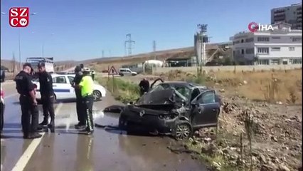 Eşini askere uğurlayan kadın, dönüş yolunda kazada hayatını kaybetti