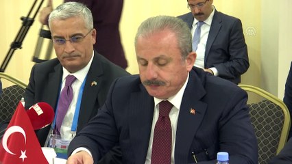 TBMM Başkanı Şentop, Afganistan Meclis Başkanı Rahmani ile görüştü - NUR SULTAN