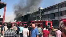 Başakşehir'de fabrika yangını - İSTANBUL