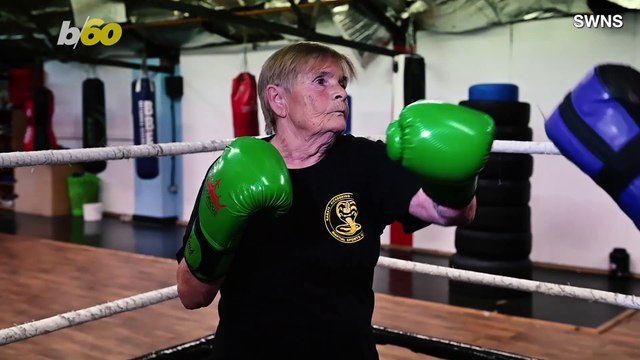 Sparring Senior! 76 Year Old Grandma Preps For Her First Kickboxing Match!