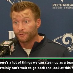 There's no excuses, I've got to do better for Rams! - McVay