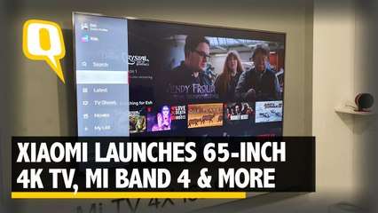 Xiaomi Brings 65-inch 4K Mi TV & Mi Water Purifier to India