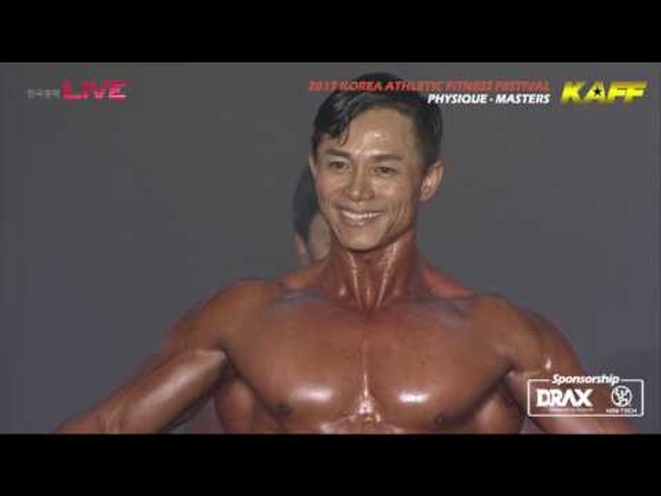 KAFF(카프) 피트니스 대회 2017_피지크_마스터즈