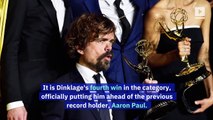 Peter Dinklage Breaks Recordat the 2019 Emmy Awards