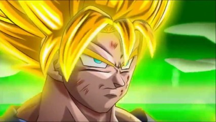 Goku se transforma en Super Saiyan Fan animation Español Latino